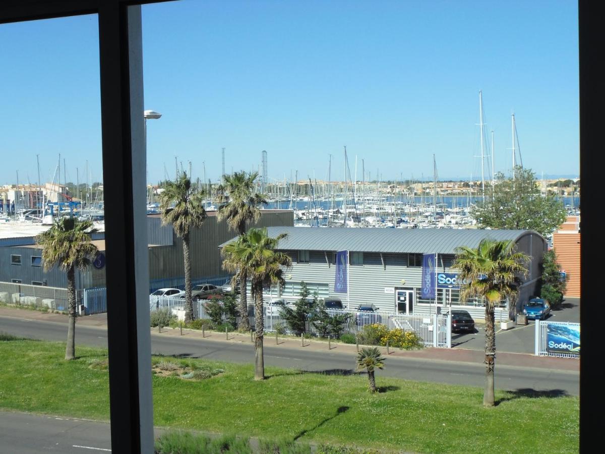 Cap D'Agde 300M Plage Du Mole,Vue Port,Parking,Lave Linge,Piscine Apartment Екстериор снимка